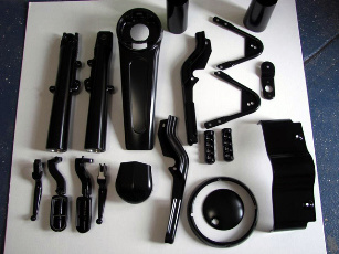 Automotive and Motorcycle Powder Coating